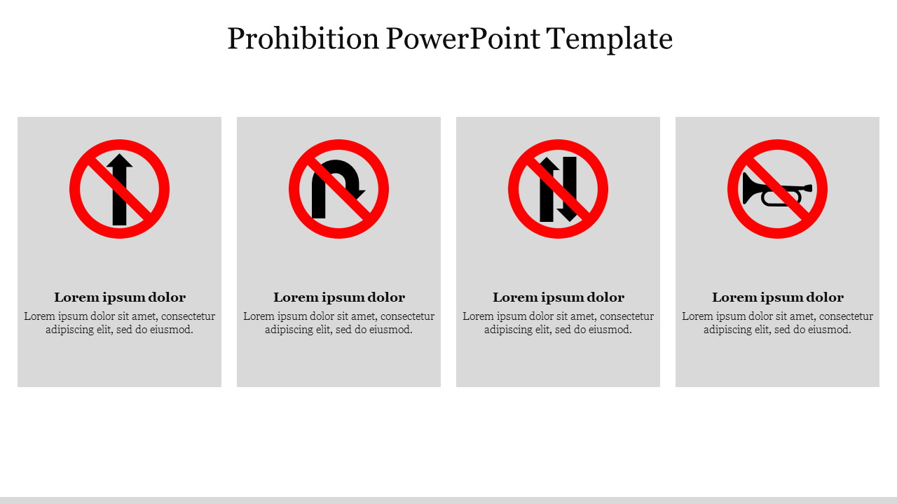 Prohibition PowerPoint Template
